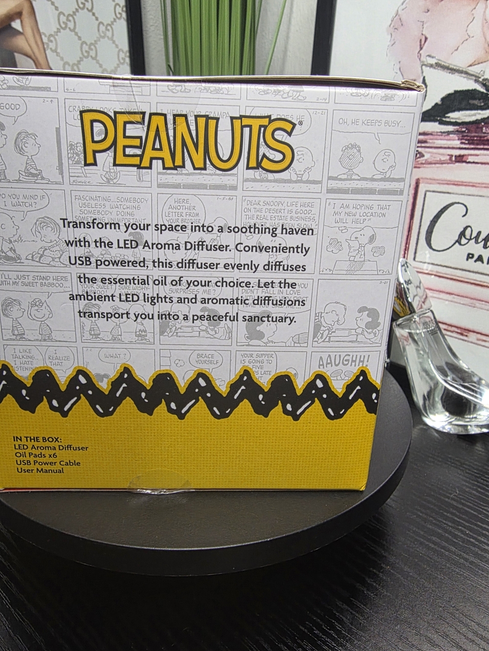 Peanuts LED Aroma Diffuser - Picture 4 of 5